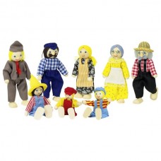 FAMILIA DE AGRICULTORES 8 PERSONAGENS